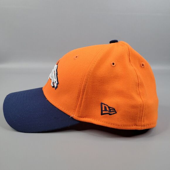 Denver Broncos New Era NFL Team Classic 39THIRTY Orange Blue Flex Hat Size M/L - Picture 2 of 10